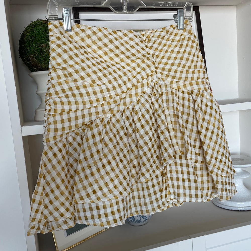 H&M Gingham Skirt